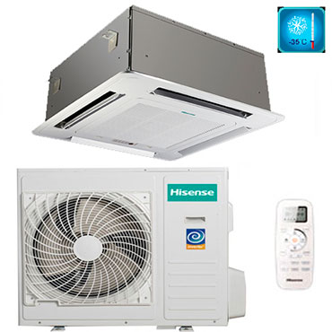 Кассетная сплит-система Hisense AUC-36HR4SGA AUW-36H6SA